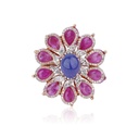 D LADIES RING (14KT)