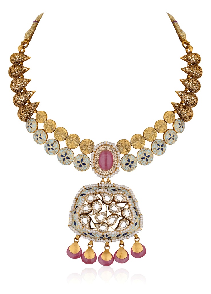 GOLD NECKLACE SET