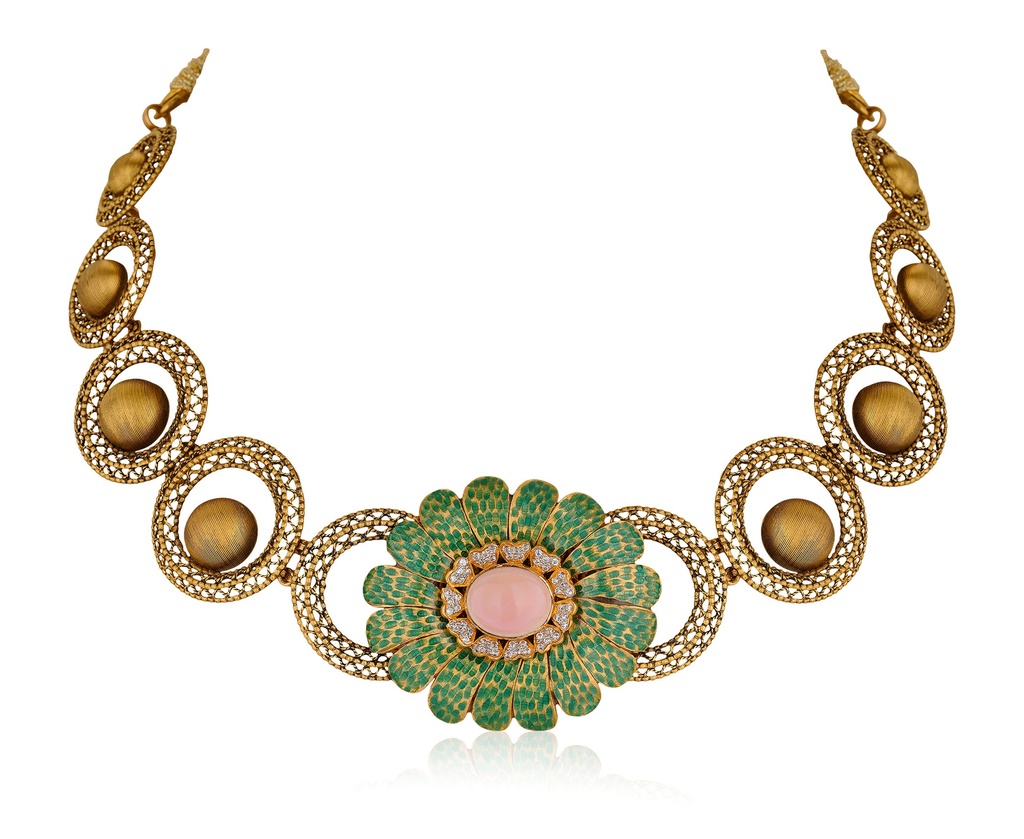 GOLD NECKLACE SET