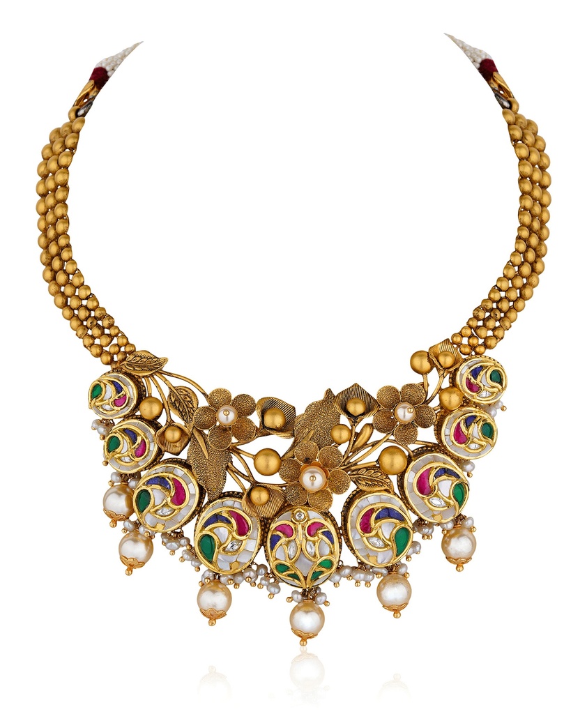 GOLD NECKLACE SET