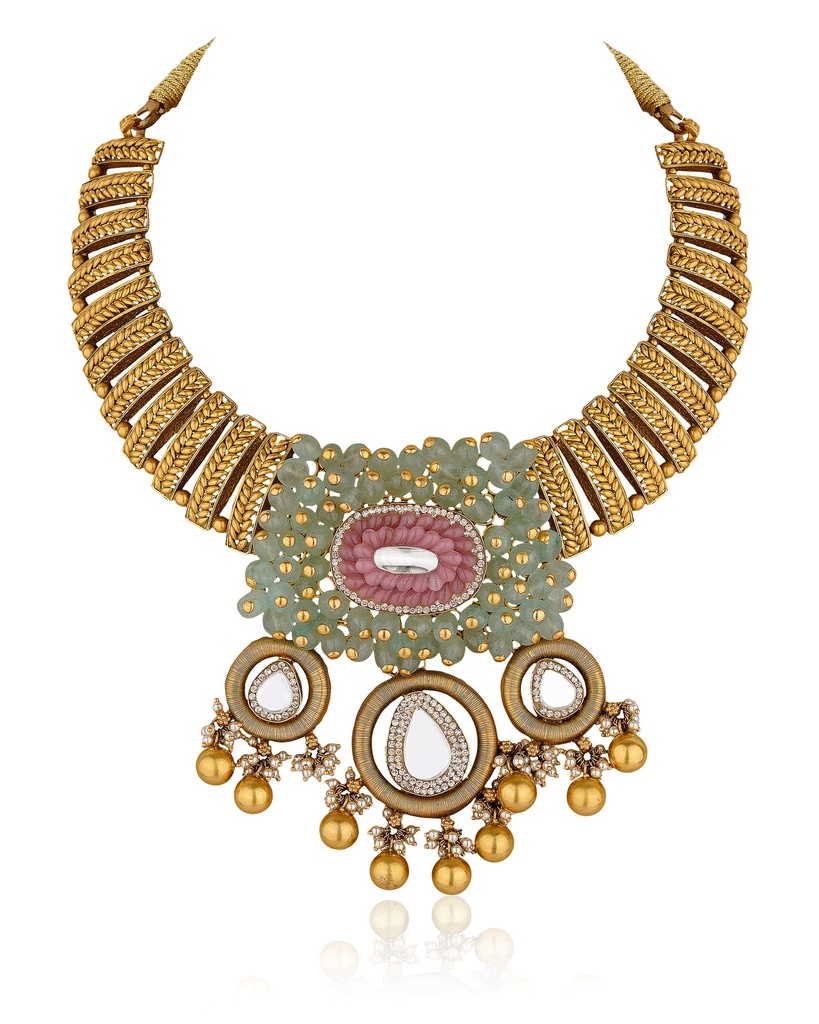 GOLD NECKLACE SET