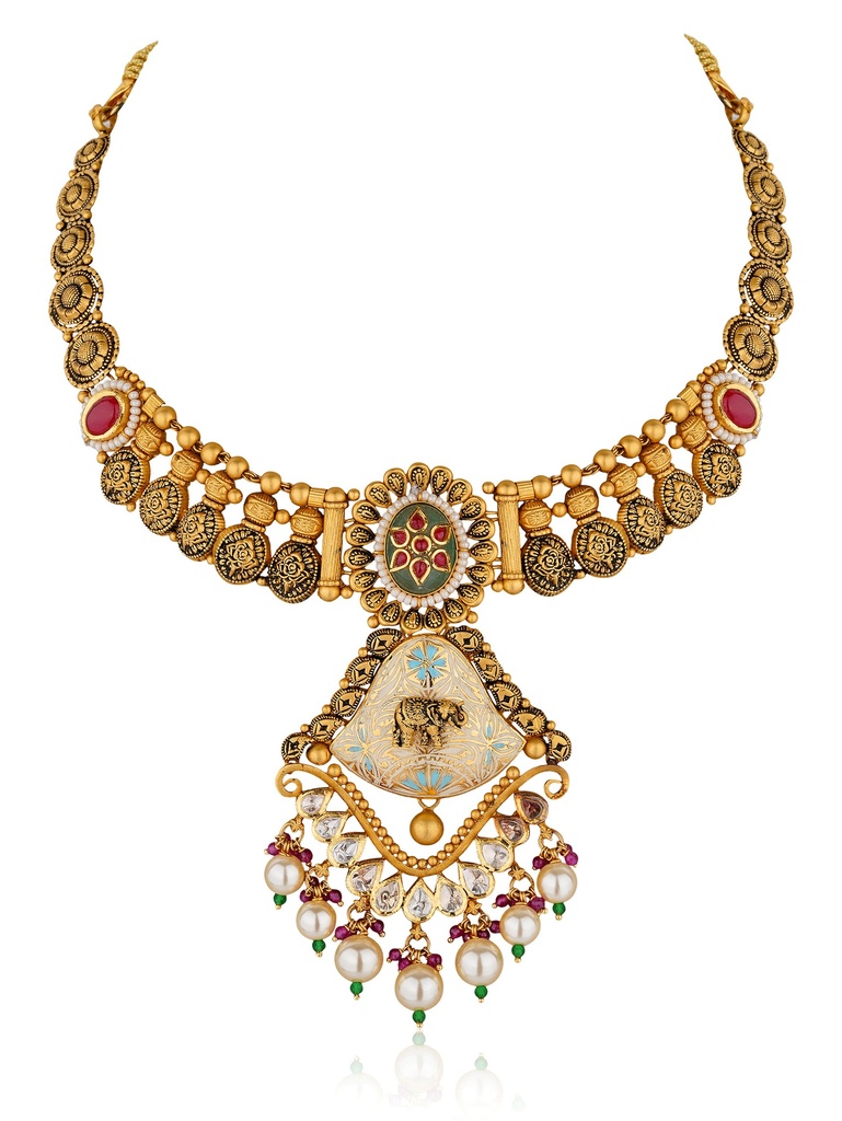 GOLD NECKLACE SET
