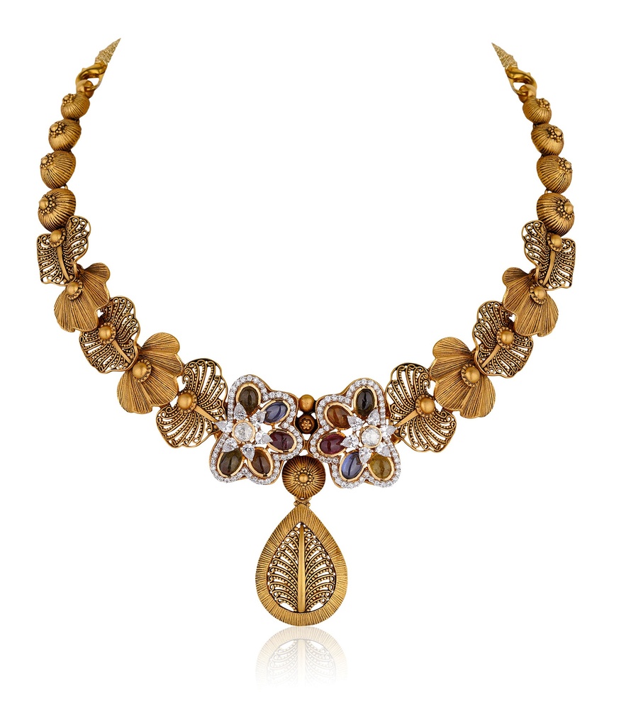 GOLD NECKLACE SET
