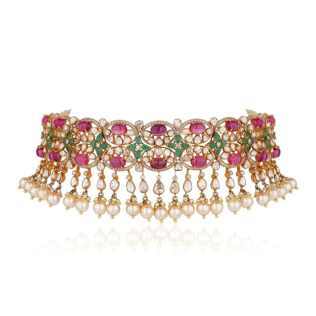 POLKI CHOKER SET