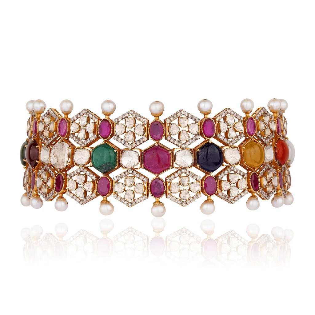 POLKI CHOKER SET