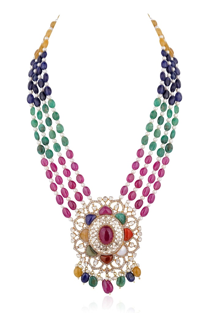 NAVRATAN PENDANT SET