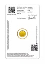 LOTUS (999.9) 0.5 gm Gold Coin