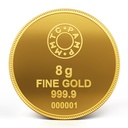 LOTUS (999.9) 0.5 gm Gold Coin