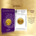 LOTUS (999.9) 0.5 gm Gold Coin