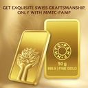 LOTUS (999.9) 100 gm Gold Coin