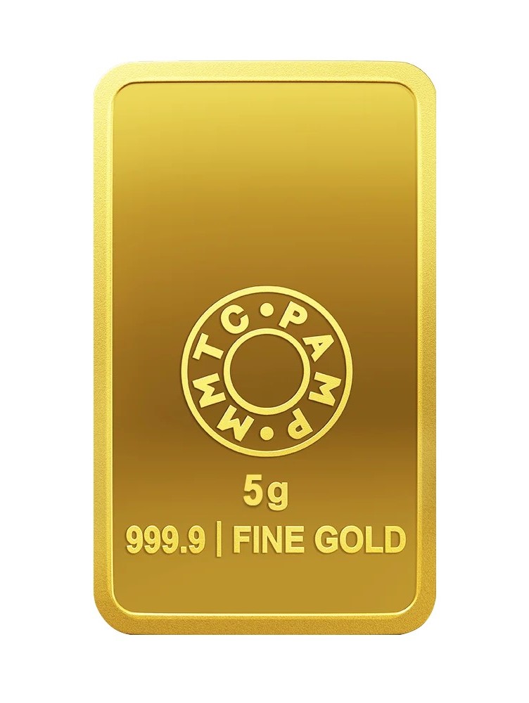 LOTUS (999.9) 5 gm Gold Coin