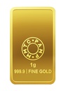 LOTUS (999.9) 1gm Gold Coin