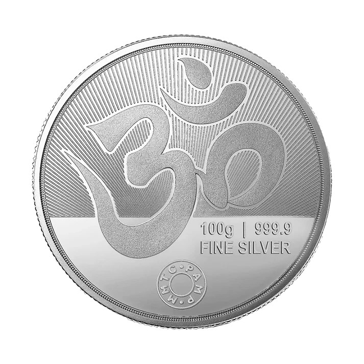 Ganesh Lakshmi (999.9) 100gm Silver Coin