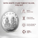Ganesh Lakshmi (999.9) 100gm Silver Coin