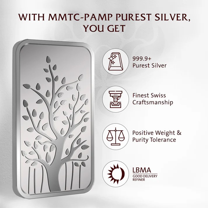 TREE (999.9) 50gm Silver Coin