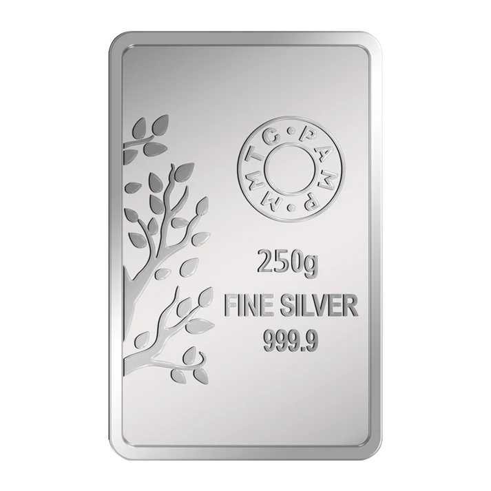 MMTC-PAMP Tree (999.9) 250gm Silver Coin