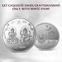 MMTC-PAMP Lakshmi Ganesha (999.9) 10gm Silver Coin