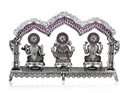 Laxmi Saraswati Ganesh Stone Idol