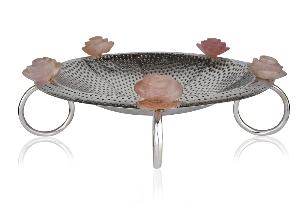 Rose Quartz Fancy Bowl