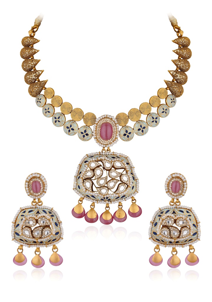 Gold Necklace Set