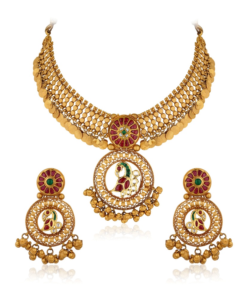 Gold Necklace Set