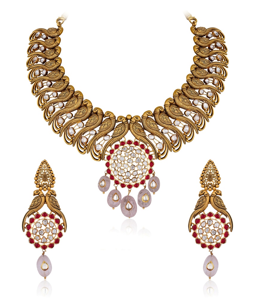 Gold Necklace Set