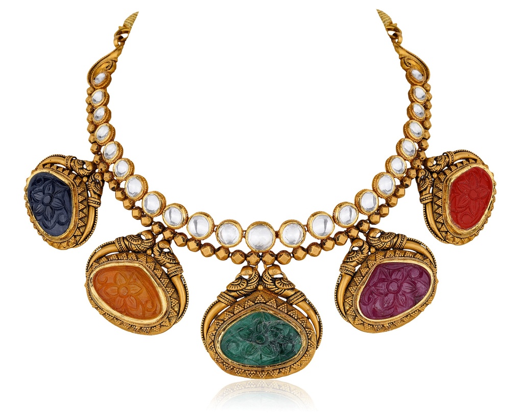 Gold Necklace Set