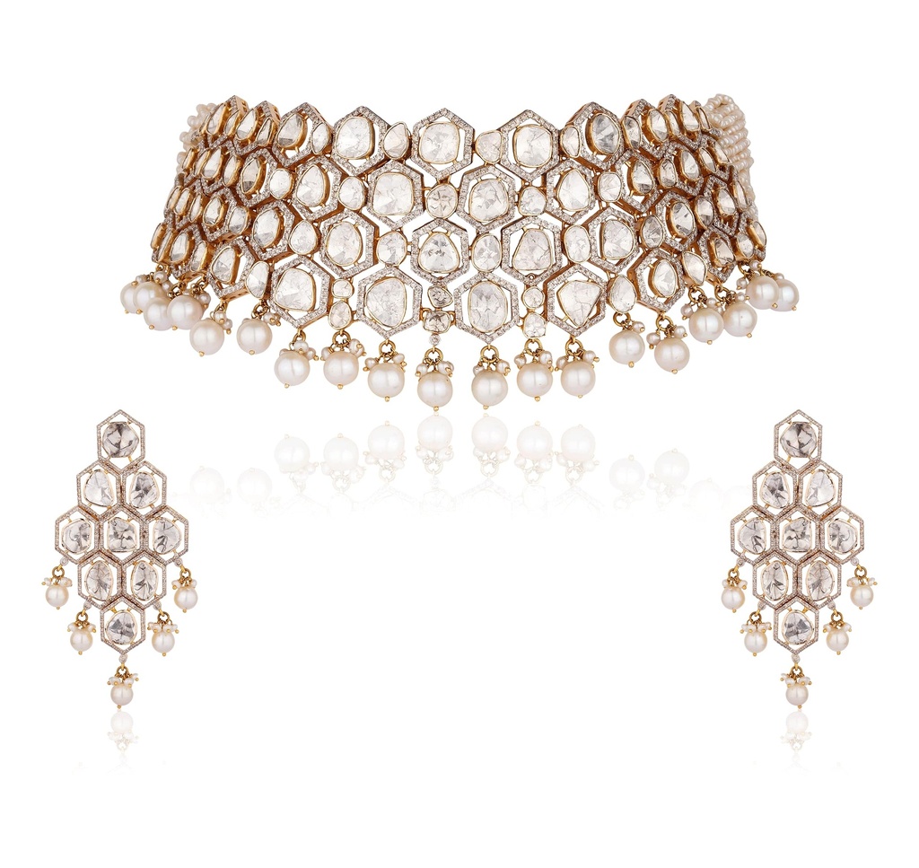 POLKI CHOKER SET