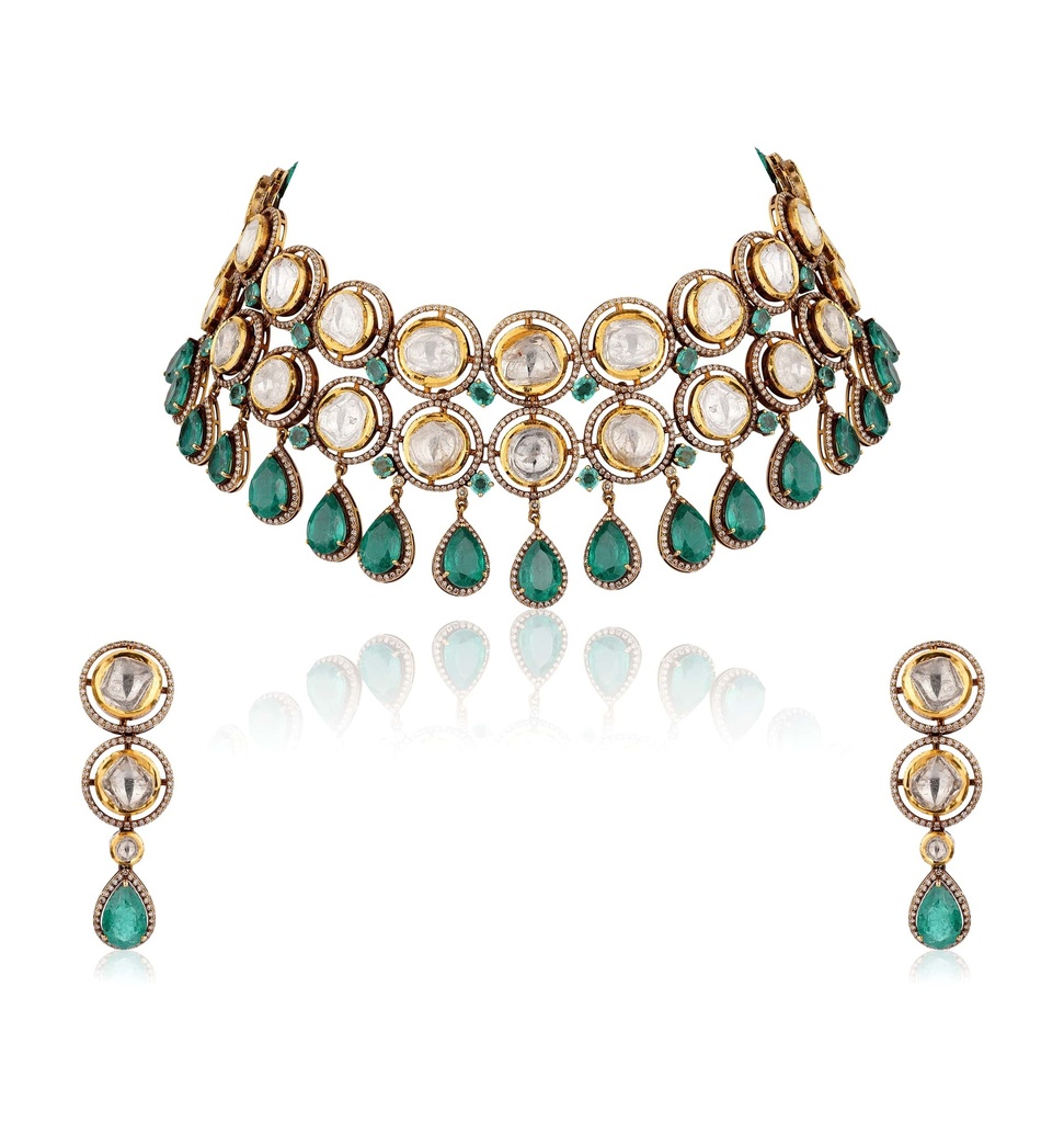 POLKI CHOKER SET