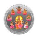 MMTC-PAMP Laxmi (999.9) 50gm Color Silver Coin