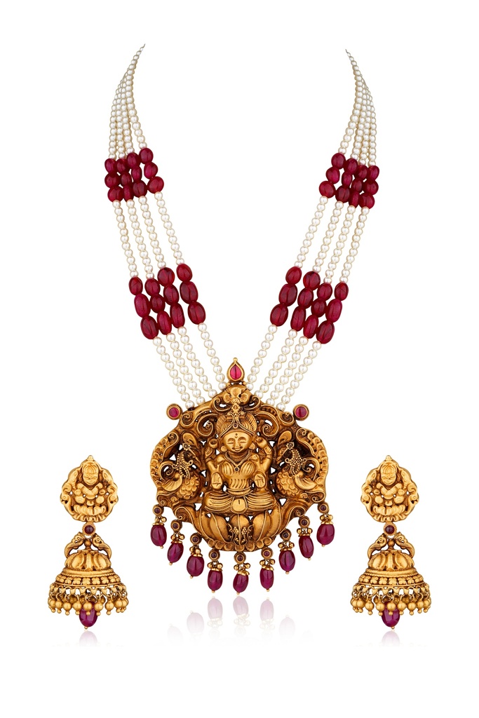 Temple Pendant Set