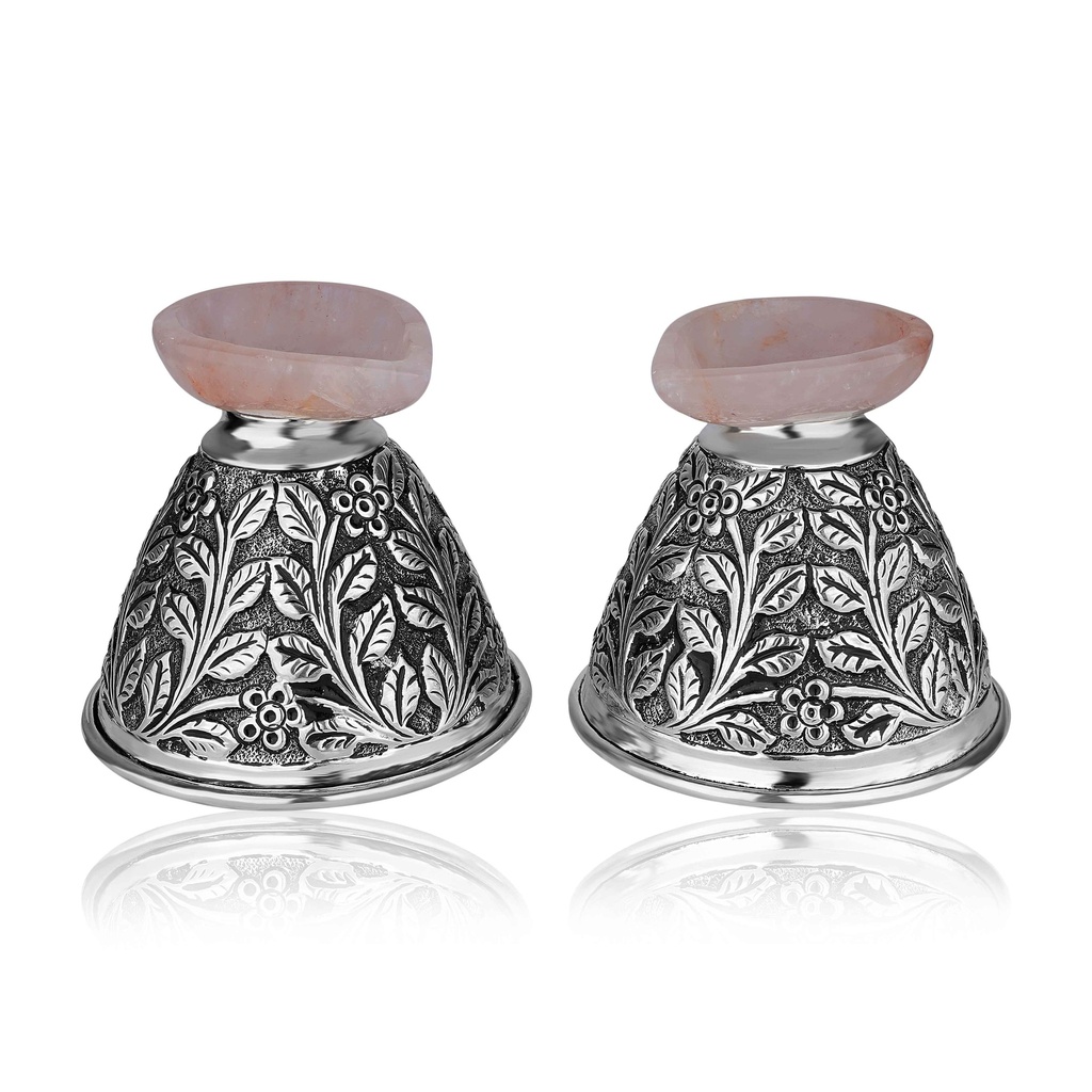 Rose Quartz Diya
