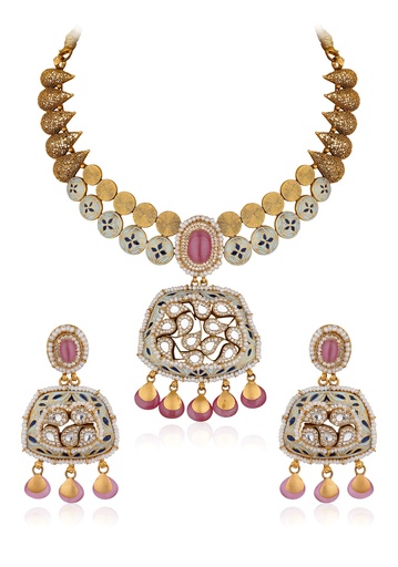 Gold Necklace Set