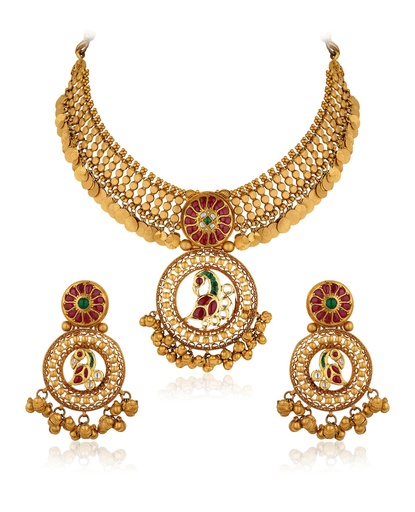 Gold Necklace Set