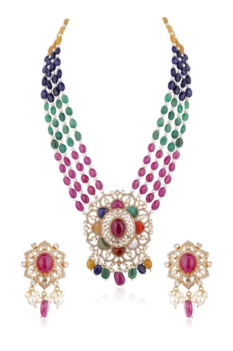 NAVRATAN PENDANT SET