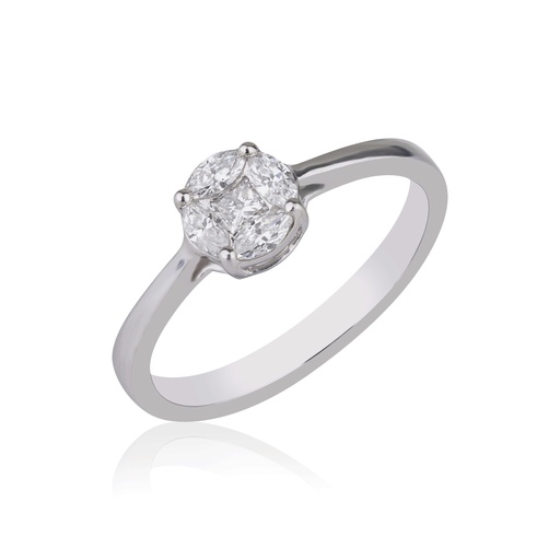 FULL WHITE RING