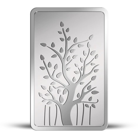 MMTC-PAMP Tree (999.9) 100gm Silver Coin