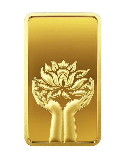 MMTC-PAMP Lotus (999.9) 2gm Gold Coin